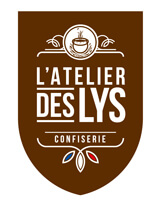 le logo de la confiserie L'Atelier des lys